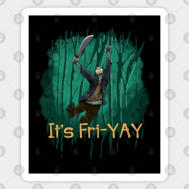 TGIF Magnet by DeadHand